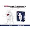 Cartoon Dog Building Blocks Mini Dachshund Poodle Doberman Model Children's Toy Gift Dog Pet Building Blocks - 18246 - With box