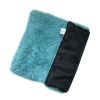 Soft Plush Padded Pet Sleeping Mat Soft Pet Mattress Puppy Dog Cat Sofa Cushion Warm and Breathable Large Dog Pet Bed Dog Mat - Blue - S(35X50CM)