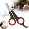 Pet Nail Claw Grooming Scissors Clippers For Dog Cat Bird Toys Gerbil Rabbit Ferret Small Animals Newest Pet Grooming Supplies - dark blue&black