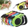 3/5M Dog Leash Durable Leash Automatic Retractable Walking Running Leads Dog Cat Leashes Extending Dogs Pet Products - green - 5m