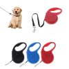 Durable Dog Leash Automatic Retractable Nylon Dog Lead Extending Puppy Walking Leads For Small Medium Dogs 3M / 5M Pet Products - red - 5m