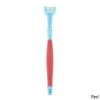 Three Sided Pet Toothbrush Three-Head Multi-angle Toothbrush Cleaning Dog Cat Brush Bad Breath Teeth Care Tool - B04