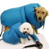 Dog Drying Coat; Pet Drying Bag Use With Dog Blower Grooming Dryer; Protable Fast Easy Blower - M