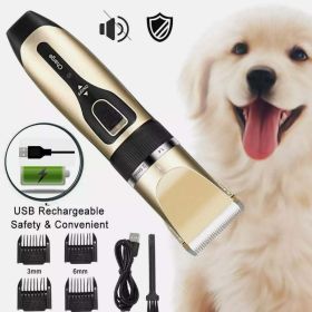 Pet Grooming Set - Gold