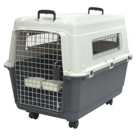 Plastic Dog IATA Airline Approved Kennel Carrier, Large, 1 Piece - Large