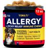 Dog Allergy Chews Itch Relief for Dogs Dog Allergy Relief Anti Itch for Dogs 90 Chews 12 oz - Yuma'S