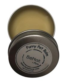 BeNat Pets. Furry Pet Balm. 0.9 oz. - Reusable case