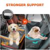 Waterproof Pet Hammock Dog Car Seat Cover - Black - Pet Supplies