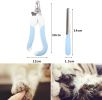 Stainless Steel Dog Nail Clippers and Trimmer with Safety Guard and Nail Grind File Large Dog Cat Rabbit Bird Nail Scissor Pet Grooming - blue