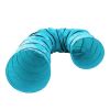 18' Agility Training Tunnel Pet Dog Play Outdoor Obedience Exercise Equipment Blue - as picture