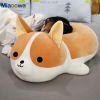 40-80cm Giant Size Cute Corgi Dog Plush Toys Stuffed Animal Puppy Dog Pillow Soft Lovely Doll Kawaii Christmas Gift for Kids - 40cm