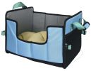 Pet Life 'Travel-Nest' Folding Travel Cat and Dog Bed - Blue - Small