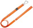 Pet Life 'Advent' Outdoor Series 3M Reflective 2-in-1 Durable Martingale Training Dog Leash and Collar - Orange - Large