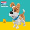 Cartoon Dog Building Blocks Mini Dachshund Poodle Doberman Model Children's Toy Gift Dog Pet Building Blocks - 18242 - With box