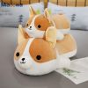 40-80cm Giant Size Cute Corgi Dog Plush Toys Stuffed Animal Puppy Dog Pillow Soft Lovely Doll Kawaii Christmas Gift for Kids - 40cm