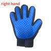 Cat Grooming Glove For Cats Wool Glove Pet Hair Deshedding Brush Comb Glove For Pet Dog Cleaning Massage Glove For Animal Sale - Left and Right