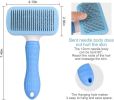 Dog Brush For Shedding Dematting Pet Grooming Cat Hair Undercoat Rake Comb Brush - Pet Brush