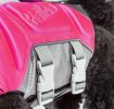 Dog Helios 'Tidal Guard' Multi-Point Strategically-Stitched Reflective Pet Dog Life Jacket Vest - Pink - Small