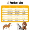 Chrimas Dog Winter Warm Clothing Cute Plush Coat Hoodies Pet Costume Jacket For Puppy Cat French Bulldog Chihuahua Small Dog Clothing - Coffee - XXL