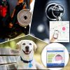 2 pcs Anti-Lost Tracking Device For Dog & Cat; Smart Key Finder Locator For Kids Pets Keychain - Black - 2 pcs