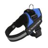 No Pull Pet Harness For Dog & Cat; Adjustable Soft Padded Large Dog Harness With Easy Control Handle - Blue - XXL