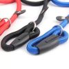 Durable Dog Slip Rope Leash With Strong Slip Lead; Adjustable Pet Slipknot Nylon Leash For Dogs - Blue - S - Diameter 0.6cm