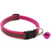 Nylon Collar Reflective With Small Bell For Dog & Cat; Dog Collar; Adjustable dog collar - Red - Adjustment: 19-32cm