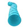 18' Agility Training Tunnel Pet Dog Play Outdoor Obedience Exercise Equipment Blue - as picture