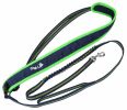 Pet Life 'Free-Fetcher' Hands Free Over-The-Shoulder Shock Absorbent Dog Leash - Navy - Small