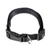 Pet Dog Collar Solid Color Puppy Collars Medium Dogs Quickly Disengaged Pet Dog Training Collar Teddy Bichon Small Dog Collar - black - 1.5