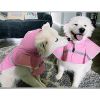 Dog Raincoats for Large Dogs with Reflective Strip Hoodie; Rain Poncho Jacket for Dogs - C3-Lake Blue - [XXL]