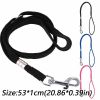 1pcs Adjustable Dogs Leash Pets Noose Loop Lock Clip Rope Cats Grooming Table Accessories Arm Bath Nylon Restraint Ropes Harness - pink