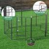 40 Inch 8 Metal Panel Heavy Duty Pet Playpen Dog Fence - As pictures show