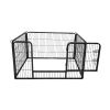 Dog Playpen Designed for Camping, Yard , 28" Height for Medium/Small Dogs, 4Panels - as Pic