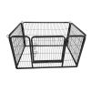 Dog Playpen Designed for Camping, Yard , 28" Height for Medium/Small Dogs, 4Panels - as Pic