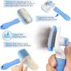 Dog Brush For Shedding Dematting Pet Grooming Cat Hair Undercoat Rake Comb Brush - Pet Brush