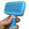 Dog Brush For Shedding Dematting Pet Grooming Cat Hair Undercoat Rake Comb Brush - Pet Brush