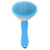 One-click Hair Removal Pet Comb Cat Comb Automatically Faded Dog Comb Pet Supplies Dog Brush Pet Accessories Pet Grooming - pink