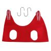 Pet Grooming Hammock For Dog & Cat; Cat Hammock Restraint Bag For Bathing Trimming Nail Clipping - RED - M