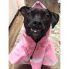 Dog Raincoats for Large Dogs with Reflective Strip Hoodie; Rain Poncho Jacket for Dogs - B2-Orange - [XXXL]