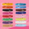 Pet Supplies Dog Collar Alloy Buckle Dog Chain Cat Necklace Size Adjustable for Small and Medium-sized Dog Collars Dog Supplies - pink - 30cm