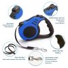 Pet Leash For Dog & Cat; Retractable Dog Leash Automatic Telescopic Tractor Dog Rope For Outdoors; dog leash - Deep Sky Blue - M