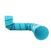 18' Agility Training Tunnel Pet Dog Play Outdoor Obedience Exercise Equipment Blue - as picture