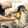 Pet Hair Grooming Remover Pets Dogs Grooming Tools - Yellow - Grooming Brush