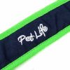 Pet Life 'Free-Fetcher' Hands Free Over-The-Shoulder Shock Absorbent Dog Leash - Navy - Large