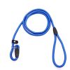 Durable Dog Slip Rope Leash With Strong Slip Lead; Adjustable Pet Slipknot Nylon Leash For Dogs - Blue - S - Diameter 0.6cm