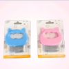 1 PC Pet Cat Dog Massage Comb Shell Comb Grooming Hair Removal Shedding Cleaning Brush Multifunction Pet Grooming Dog Supplies - Blue