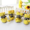 Anti-slip Pet Dog shoes Waterproof boots shoes puppy cat socks boots dog shoes - yellow - 7